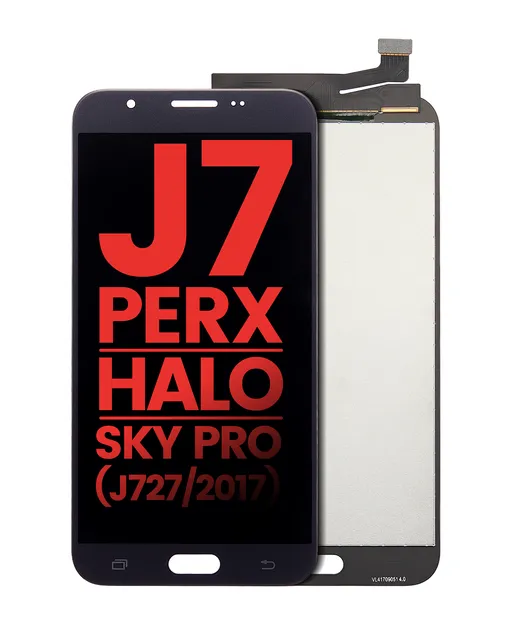 LCD displej bez rámečku pro Samsung Galaxy J7 Perx / Halo / Sky Pro (J727 / 2017) (Aftermarket Plus) (černá)