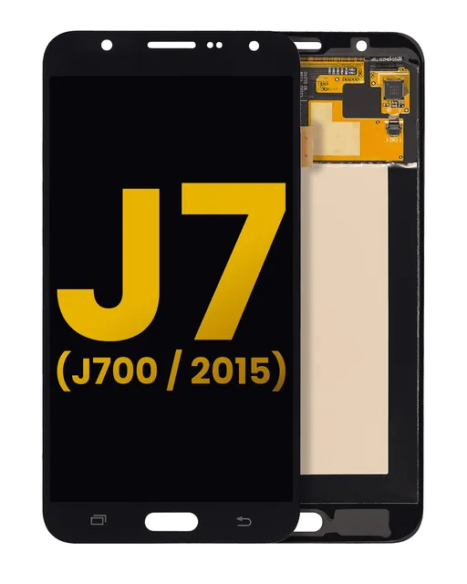 OLED displej bez rámečku pro Samsung Galaxy J7 (J700 / 2015) (repasovaný) (černá)