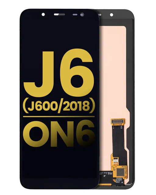 OLED displej bez rámečku pro Samsung Galaxy J6 / On6 (J600 / 2018) (repasovaný) (černá)