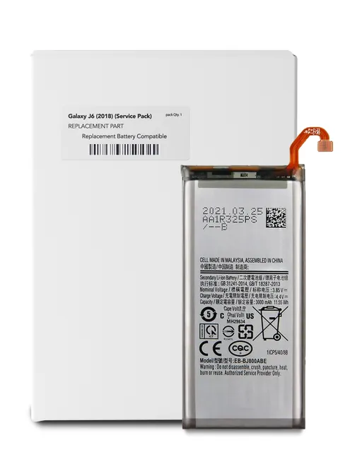 Baterie pro Samsung Galaxy J6 (J600 / 2018) (EB-BJ800ABE) (Service Pack)