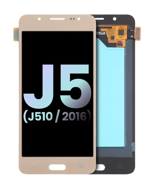 LCD displej bez rámečku pro Samsung Galaxy J5 Duos (J510 / 2016) (Service Pack) (zlatá)