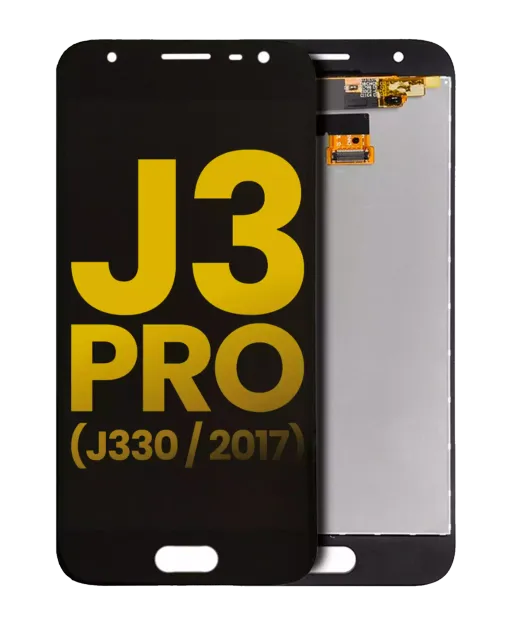 OLED displej bez rámečku pro Samsung Galaxy J3 Pro (J330 / 2017) (repasovaný) (černá)