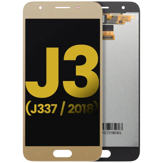 LCD displej bez rámečku pro Samsung Galaxy J3 Star (J337 / 2018) / Aura / Amp Prime 3 (repasovaný) (zlatá)