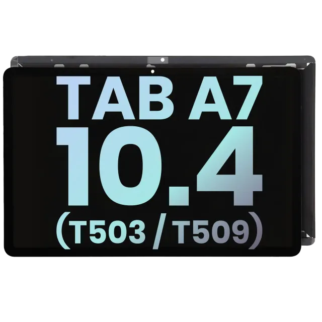 LCD displej bez rámečku pro Samsung Galaxy Tab A7 10.4" (2022) (T503 / T509) (Service Pack) (černá)