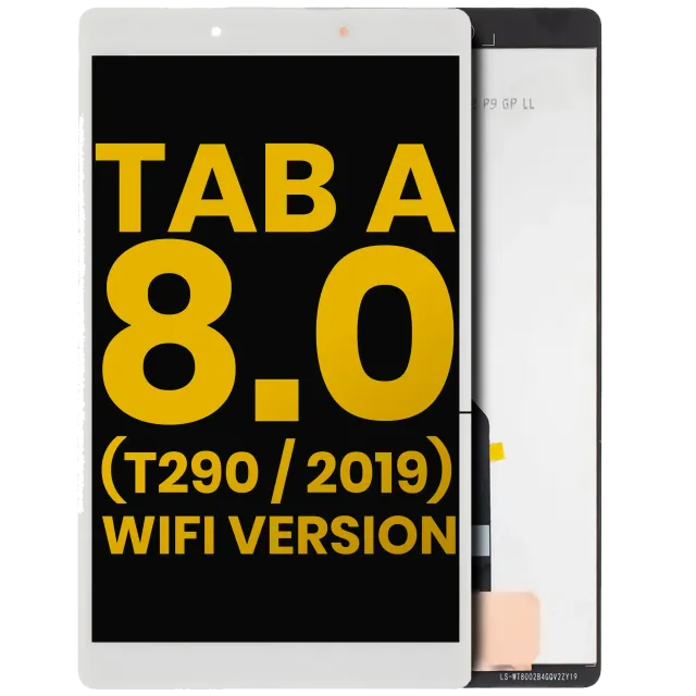 LCD displej bez rámečku pro Samsung Galaxy Tab A 8.0" (2019) (T290) (verze WiFi) (repasovaný) (bílá)