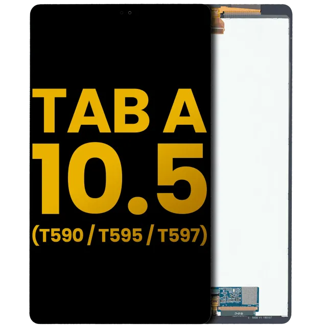 LCD displej bez rámečku pro Samsung Galaxy Tab A 10.5" (2018) (T590 / T595 / T597) (repasovaný) (černá)