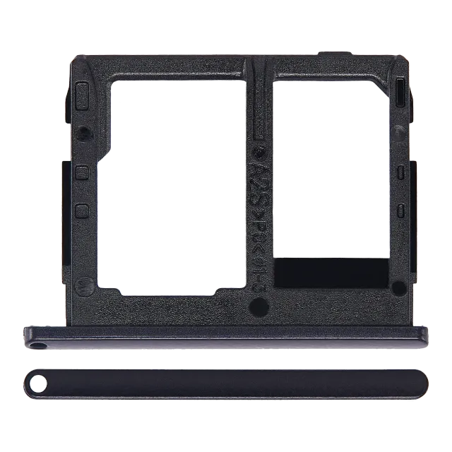 SIM šuplík pro Samsung Galaxy Tab A 8.0" (2017) (T385 / T387) (verze Cellular) (černá)