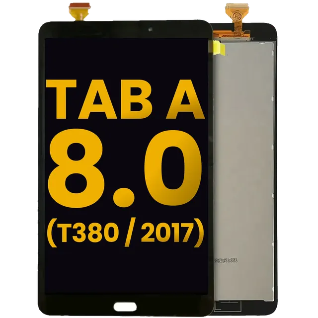 LCD displej bez rámečku pro Samsung Galaxy Tab A 8.0" (2017) (T380) (verze WiFi) (repasovaný) (bílá)