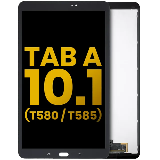 LCD displej bez rámečku pro Samsung Galaxy Tab A 10.1" (2016) (T580 / T585) (repasovaný) (černá)