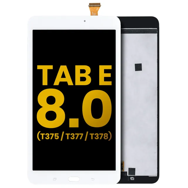 LCD displej bez rámečku pro Samsung Galaxy Tab E 8.0" (2016) (T375 / T377 / T378) (repasovaný) (bílá)