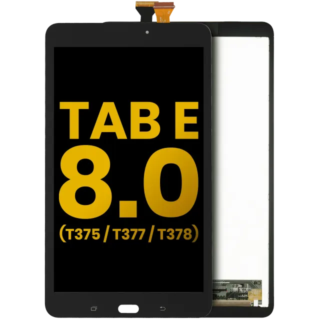 LCD displej bez rámečku pro Samsung Galaxy Tab E 8.0" (2016) (T375 / T377 / T378) (repasovaný) (černá)