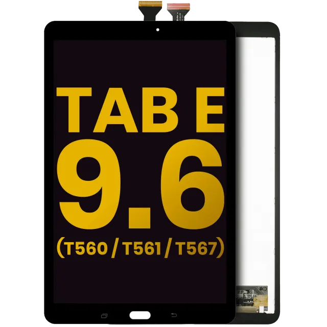 LCD displej bez rámečku pro Samsung Galaxy Tab E 9.6" (2015) (T560 / T561 / T567) (repasovaný) (černá)