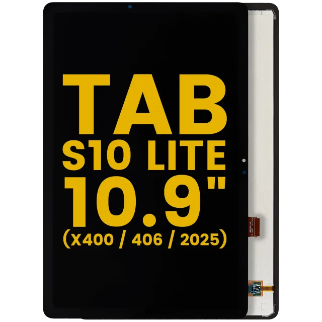 LCD displej bez rámečku pro Samsung Galaxy Tab S10 Lite 10.9" (2025) (X400 / X406) (repasovaný) (černá)