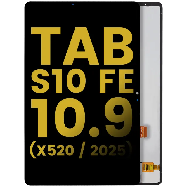 LCD displej bez rámečku pro Samsung Galaxy Tab S10 FE 10.9" (2025) (X520) (repasovaný) (černá)
