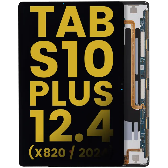 OLED displej bez rámečku pro Samsung Galaxy Tab S10 Plus 12.4" (2024) (X820 / X826) (repasovaný) (černá)