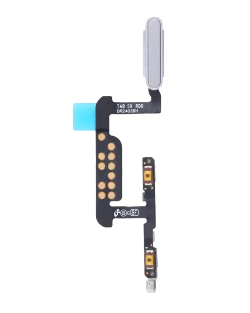 Kabel snímače otisků s flexem pro Samsung Galaxy Tab S8 (2022) (X700 / X706) (stříbrná)