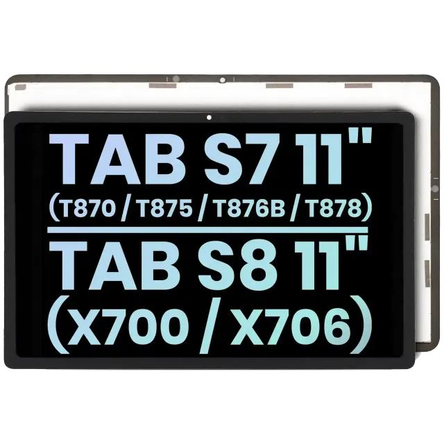 LCD displej bez rámečku pro Samsung Galaxy Tab S7 11" (T870 / T875 / T876B / T878) (2020) / Tab S8 11" (2022) (X700 / X706) (Service Pack) (všechny barvy)