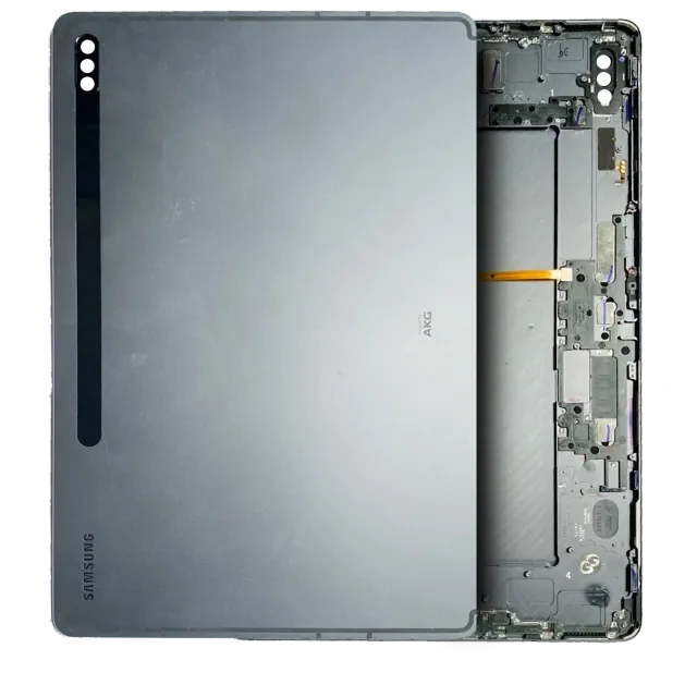 Zadní sklo pro Samsung Galaxy Tab S7 Plus 12.4" (2020) (T970 / T975 / T976) (Service Pack) (Mystic Silver)