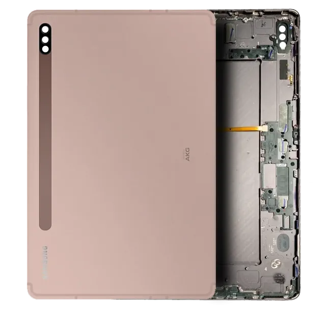 Zadní sklo pro Samsung Galaxy Tab S7 Plus 12.4" (2020) (T970 / T975 / T976) (Service Pack) (Mystic Bronze)