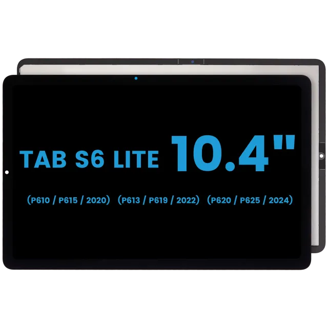 LCD displej bez rámečku pro Samsung Galaxy Tab S6 Lite 10.4" (P610 / P615) (2020) / Tab S6 Lite (P613 / P619) (2022) / Tab S6 Lite 10.4" (2024) (P620 / P625) (Aftermarket) (všechny barvy)