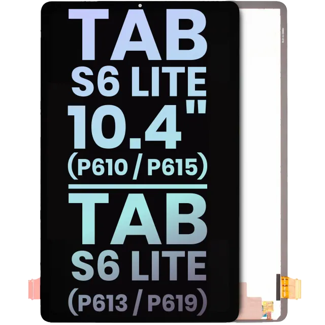 LCD displej bez rámečku pro Samsung Galaxy Tab S6 Lite 10.4" (P610 / P615) (2020) / Tab S6 Lite 10.4" (2022) (P613 / P619) (Service Pack)