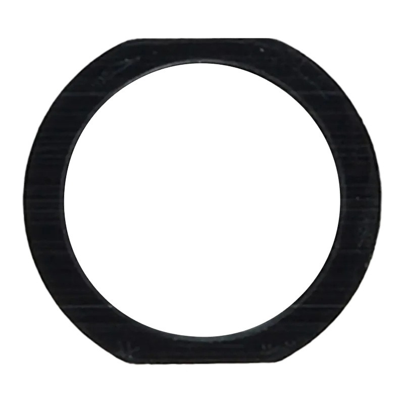 Těsnění tlačítka Home pro iPad Pro 10.5"/ Pro 12.9" 1. gen. / Pro 12.9" 2. gen./ Pro 9.7"/ iPad 5/ iPad 6 / iPad 7/ iPad 8/ iPad 9 / Air 1 / Air 2 / mini 3 / mini 4 / mini 5 (černá) (balení 10 ks)
