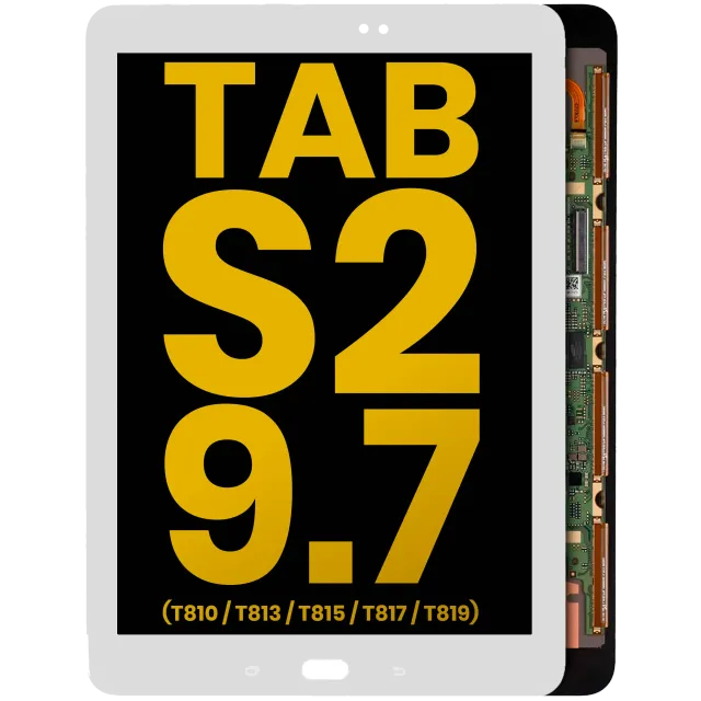 OLED displej bez rámečku pro Samsung Galaxy Tab S2 9.7" (2015) (T810 / T813 / T815 / T817 / T819) (repasovaný) (bílá)