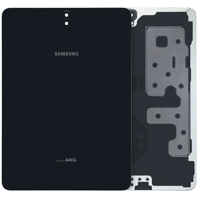 Zadní kryt se sklíčkem kamery pro Samsung Galaxy Tab S3 9.7" (2017) (T820) (Service Pack) (černá)