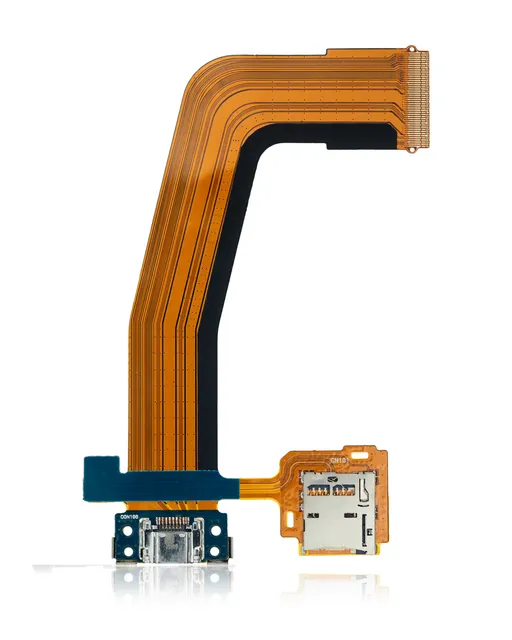 Flex kabel nabíjecího konektoru se sd karta čtečka pro Samsung Galaxy Tab S 10.5" (2014) (T800 / T805) (Premium)