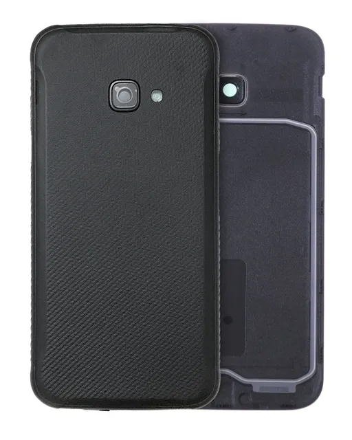 Zadní sklo se sklíčkem kamery pro Samsung Galaxy Xcover 4 (Service Pack) (černá)
