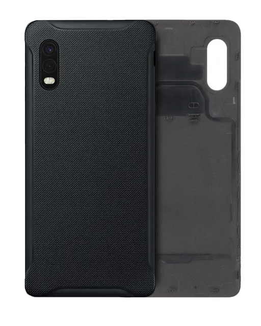 Zadní sklo pro Samsung Galaxy Xcover Pro (Service Pack) (černá)
