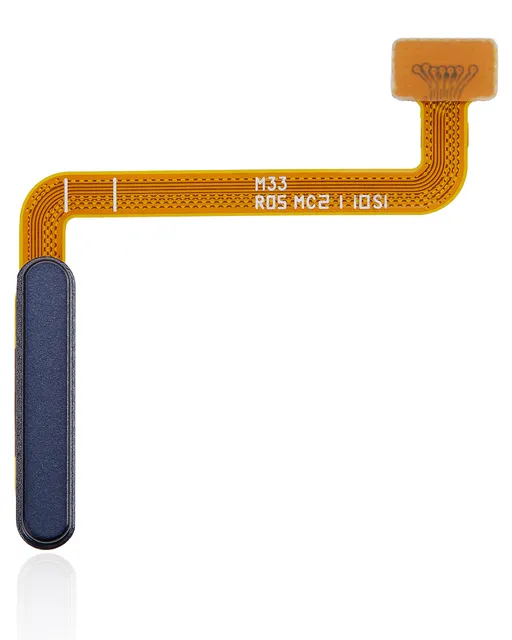 Otisků prstů čtečka s flex kabelem pro Samsung Galaxy M33 (M336 / 2022) (modrá)