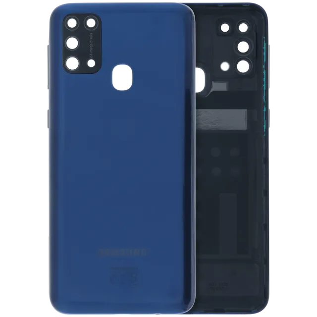 Zadní kryt se sklíčkem kamery pro Samsung Galaxy M31 (M315 / 2020) (Service Pack) (modrá)