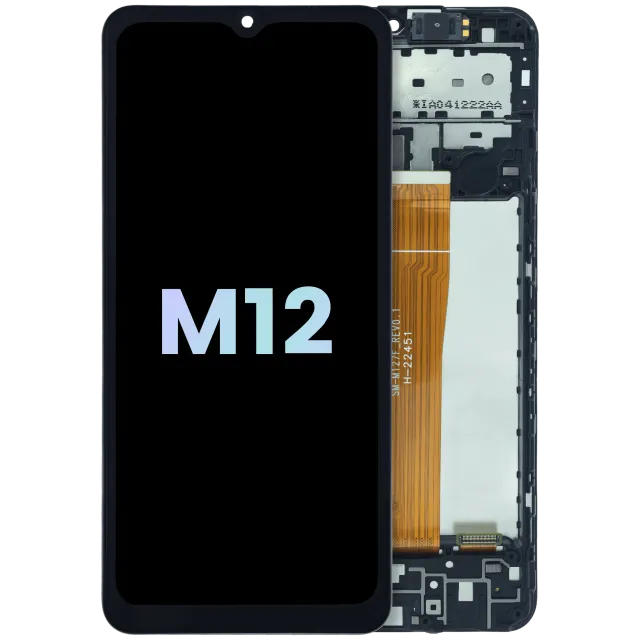 OLED displej s rámečkem pro Samsung Galaxy M12 (M127) (Service Pack) (všechny barvy)