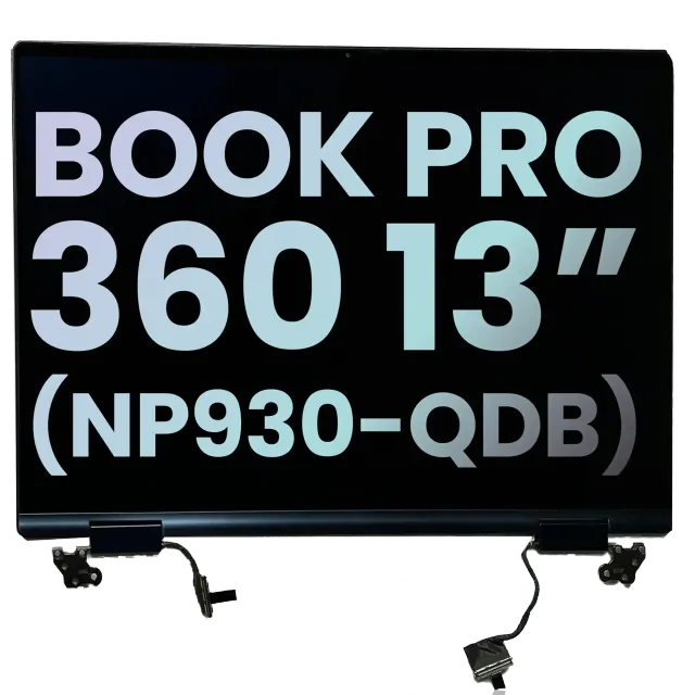 Kompletní LCD displej pro Galaxy Book Pro 360 13.3" (NP930QDB Series) (Service Pack) (Mystic Silver)