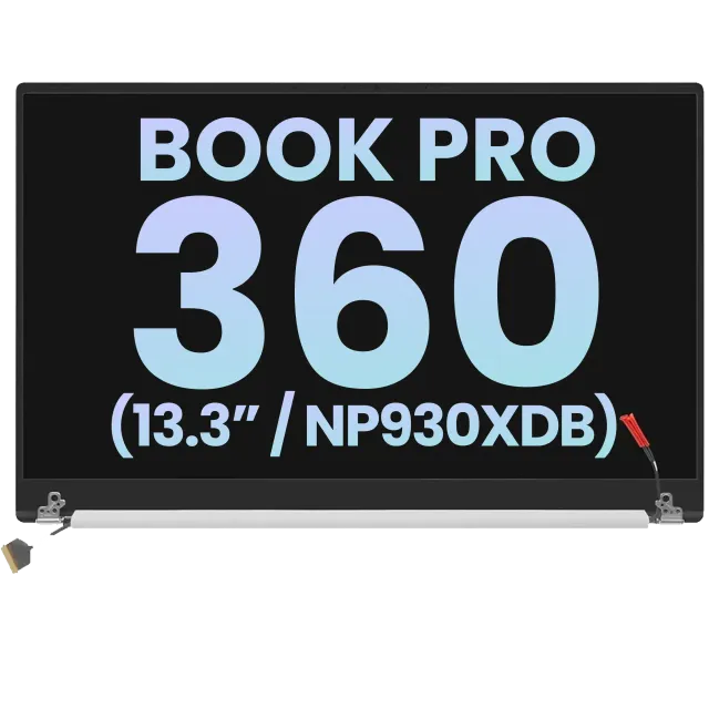 Kompletní LCD displej pro Samsung Galaxy Book Pro 360 13.3" (NP930XDB) (Service Pack) (červená)