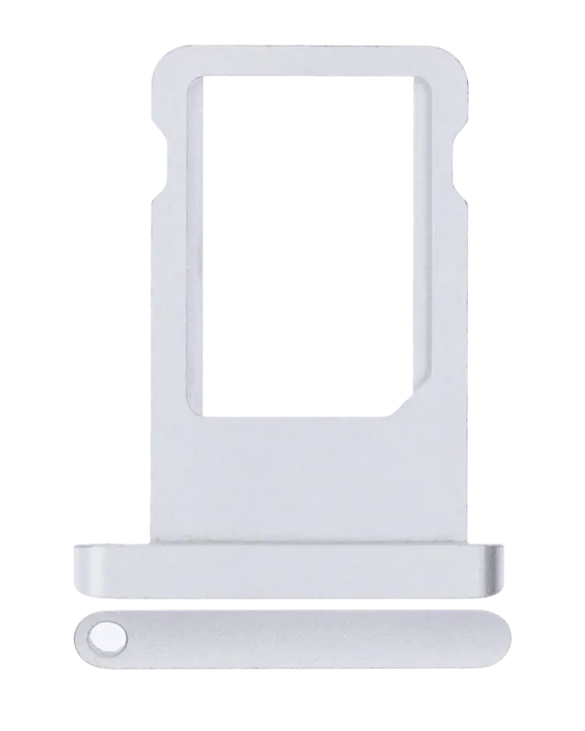 SIM šuplík pro iPad mini 1 / iPad mini 2 / iPad mini 3 / iPad Air 1 / iPad 5 (2017) / iPad 6 (2018) (stříbrná)