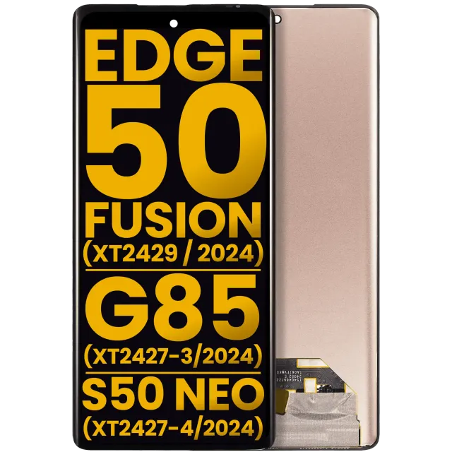 OLED displej bez rámečku pro Motorola Moto Edge 50 Fusion 5G (XT2429 / 2024) / G85 (XT2427-3/2024) / S50 Neo (XT2427-4/2024) (repasovaný) (všechny barvy)