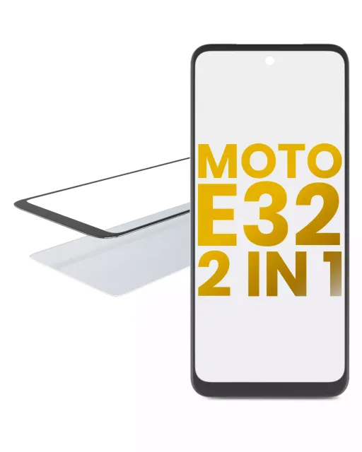 2v1 přední sklo s OCA (předinstalováno) pro Motorola Moto E32 (XT2227 / 2022)
