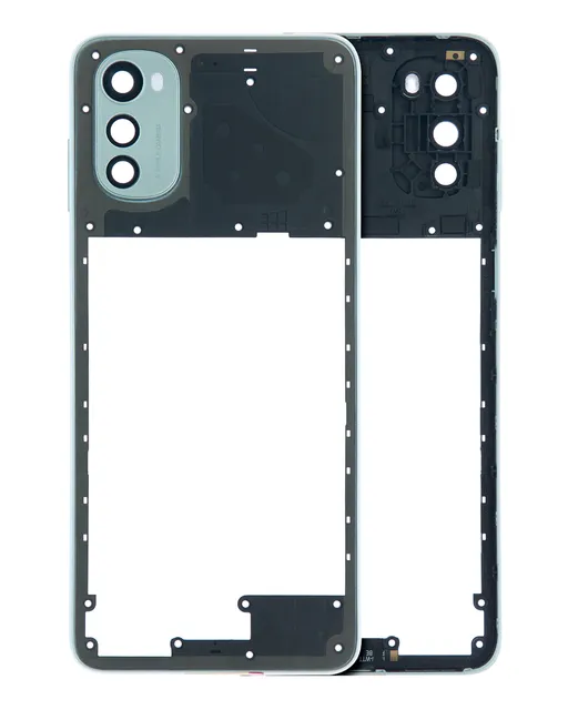 Rámeček LCD displeje pro Motorola Moto E32 (XT2227 / 2022) (Pearl Blue)