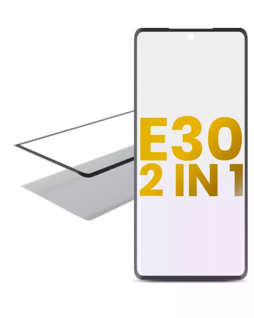 2v1 přední sklo s OCA (předinstalováno) pro Motorola Moto E30 (XT2158-6 / 2021)