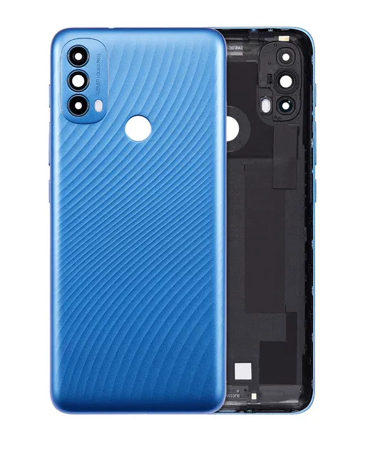 Zadní sklo pro Motorola Moto E30 (XT2158-6 / 2021) (Digital Blue)