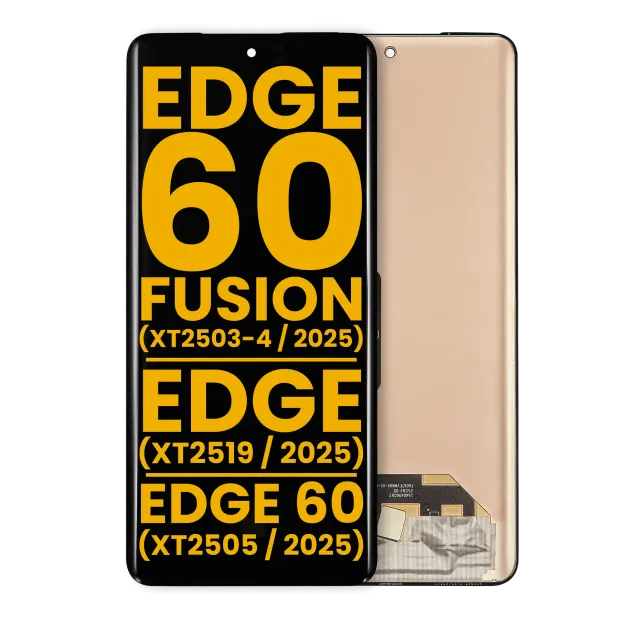 OLED displej bez rámečku pro Motorola Edge 60 Fusion (XT2503-4 / 2025) / Edge (XT2519 / 2025) / Edge 60 (XT2505 / 2025) (repasovaný) (všechny barvy)