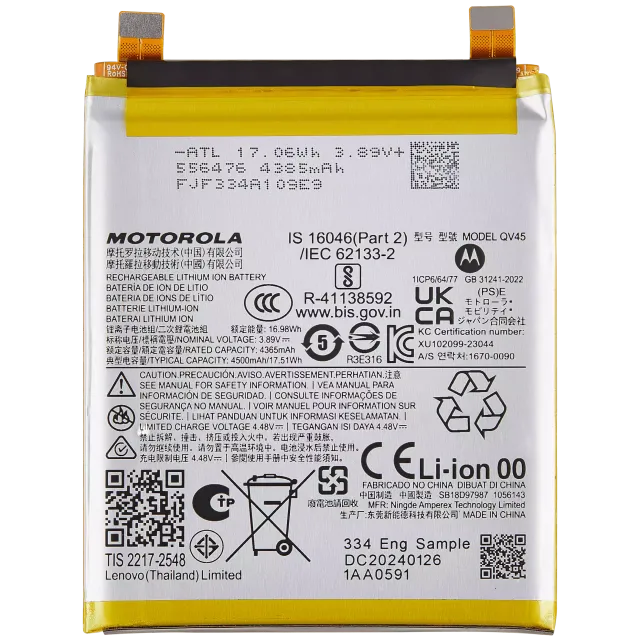 Baterie pro Motorola Moto Edge 50 Ultra (XT2401-2 / 2024) (QV45)