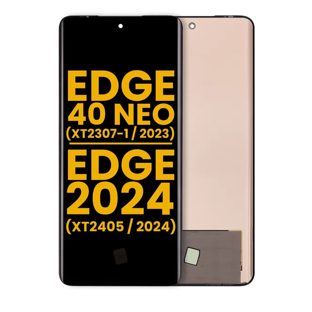 OLED displej bez rámečku pro Motorola Moto Edge 40 Neo (XT2307-1 / 2023) / Moto Edge 2024 (XT2405 / 2024) (repasovaný) (všechny barvy)