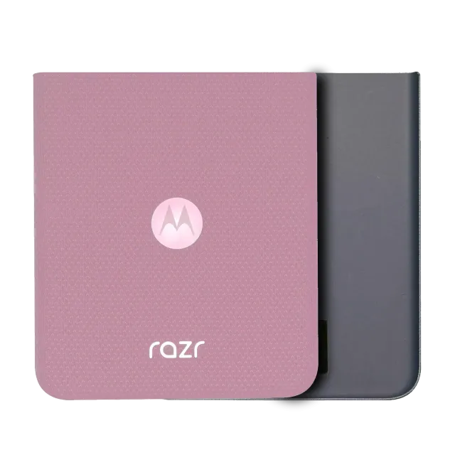 Základna zadní kryt sklo pro Motorola Razr / Razr 60 (XT2553 / 2025) (originál OEM) (Parfait Pink)