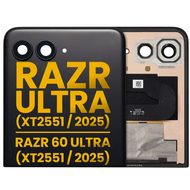 Vnější OLED bez rámečku pro Motorola Razr Ultra 2025 (XT2551 / 2025) / Razr 60 Ultra (XT2551 / 2025) /Razr Ultra 2026 (XT2655 / 2026)/ Razr 70 Ultra (XT2655 / 2026) (repasovaný) (všechny barvy)