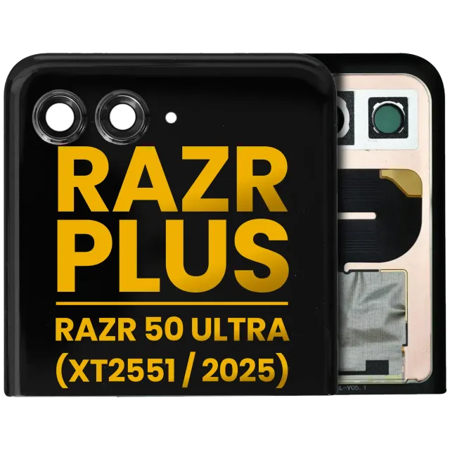 Vnější OLED bez rámečku pro Motorola Razr Plus / Razr 60 Ultra (XT2551 / 2025) (originál OEM) (všechny barvy)