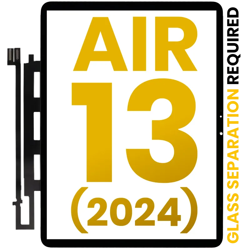 Dotyková vrstva (digitizér) pro iPad Air 13" (2024 / 2025 / 2026) (předinstalovaná OCA, nutné oddělení skla) (Premium)