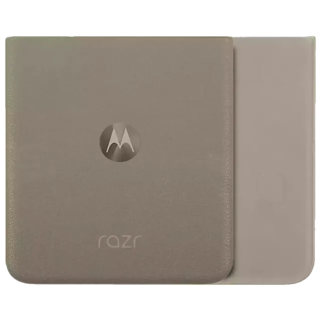 Zadní sklo pro Motorola Razr / Razr 50 (XT2453 / 2024) (originál OEM) (Beach Sand)